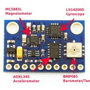 GY80 BMP085 Nine-axis IMU Magnetic Acceleration Gyro Atmospheric Module