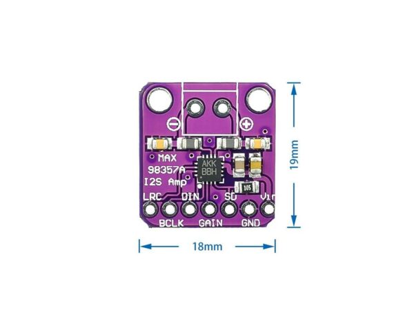 MAX98357 I2S 3W Class D Amplifier