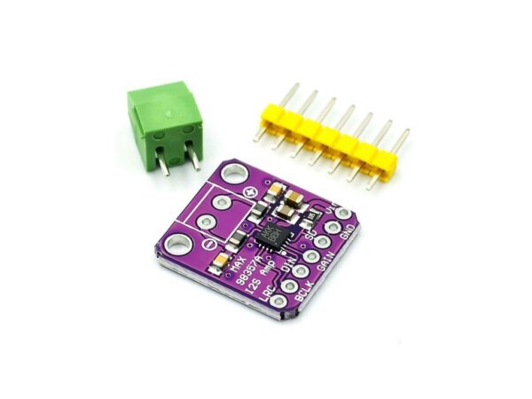 MAX98357 Tiny PCM Amplifier I2S Audio Amplifier Module Filterless Class D Amplifier Supports ESP32 Raspberry Pi