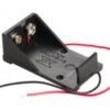 9V Battery Holder with DC Jack