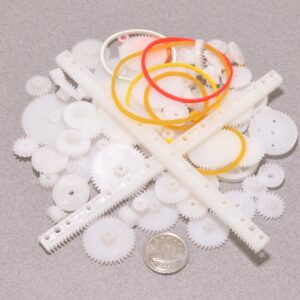 75 Assorted Plastic Gears DIY