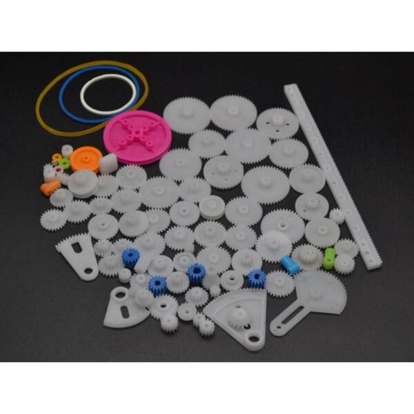 85 Assorted Plastic Gears DIY