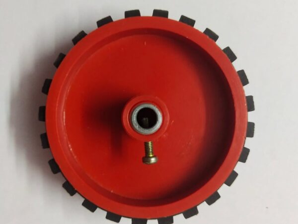 7X2 CM WHEEL 6MM red