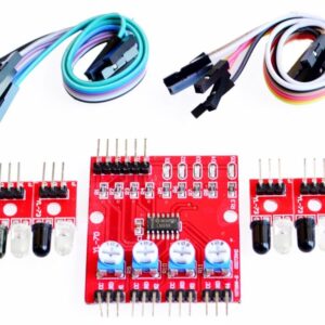 4 Way 4 Channel IR Obstacle Avoidance Sensor