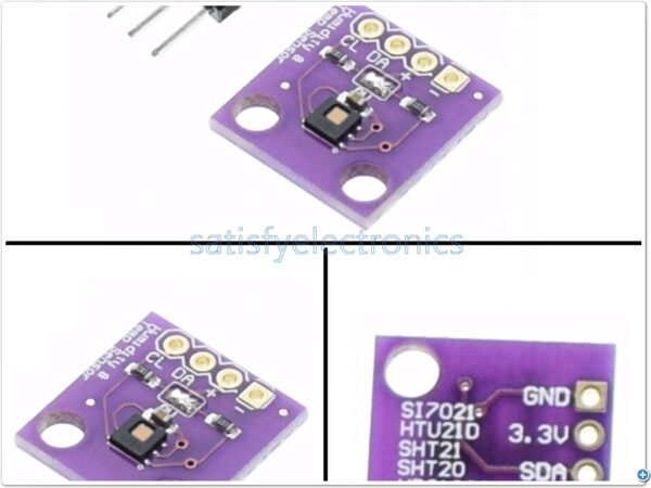 HDC1080 Humidity and Temperature Sensor Module