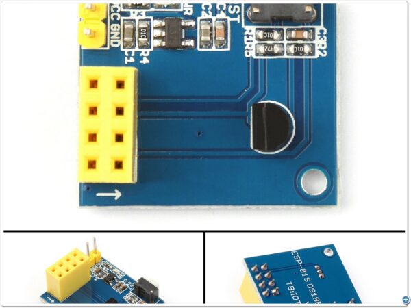 ESP-01S DS18B20 Temperature Sensor