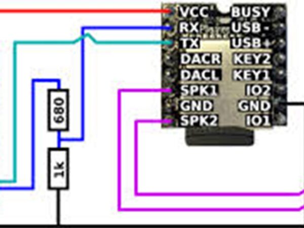 MP3-TF-16P MP3 SDCard Module