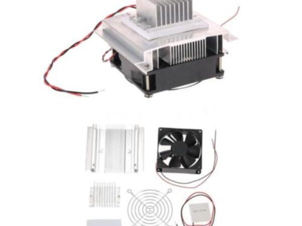 Thermoelectric Water Cooling Kit with 2 Peltier