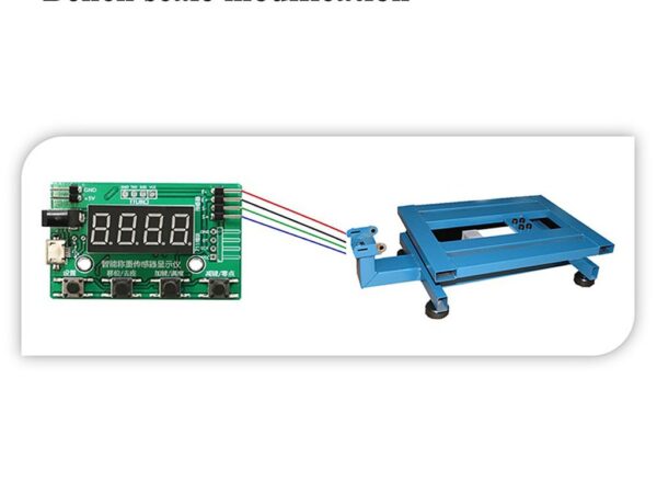 HX711 pressure sensor with digital display