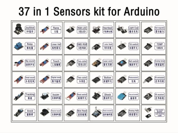 37 in 1 Sensors Kit