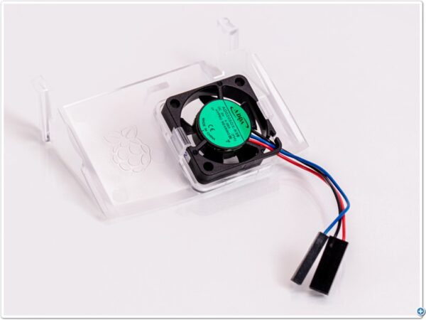 Acrylic Case for Pi 4B with Cooling Fan