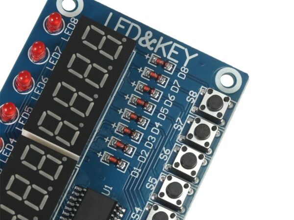 TM1638 Button Digital LED Display Module