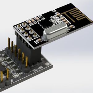 NRF24L01 Module with 3.3V Adapter Board