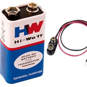 9V HW Battery With Wire