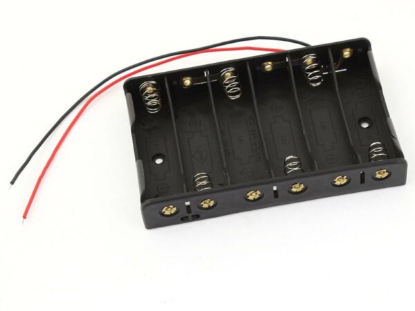 6 x 1.5V AA Battery Holder Without Cover