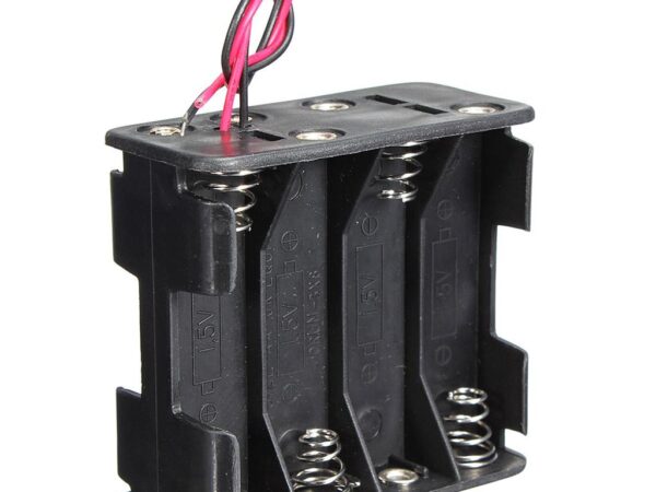 12V 8 x AA Battery Clip Slot Holder