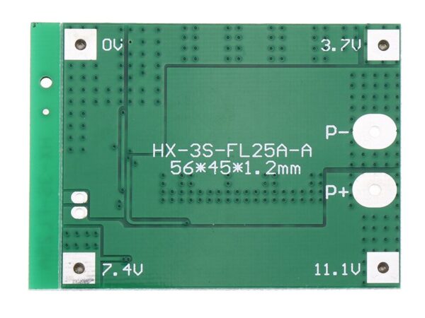 3S 25A 12V 18650 Li-ion Battery Protection Board