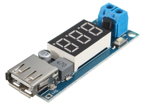 DC Step down Converter Voltmeter Module