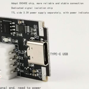 CP2102 Isolated USB to TTL USB C to serial port module