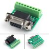 DB9 Female Screw Terminal to RS232 Conversion Board