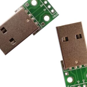 USB Type A Breakout Board Male