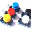 electronic building block button module