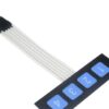 1X4 Key Matrix Membrane Switch Keypad