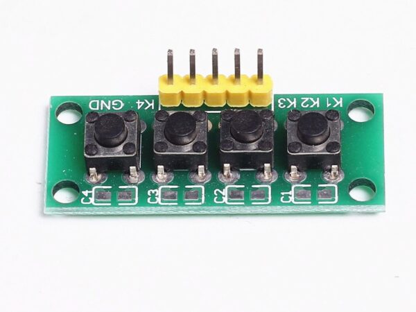 1X4 Independent Button Keypad Module