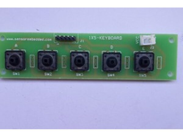 5 Independent Button Keypad Module