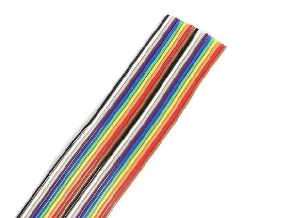 10 Core Multi Color Ribbon 1 Meter Cable